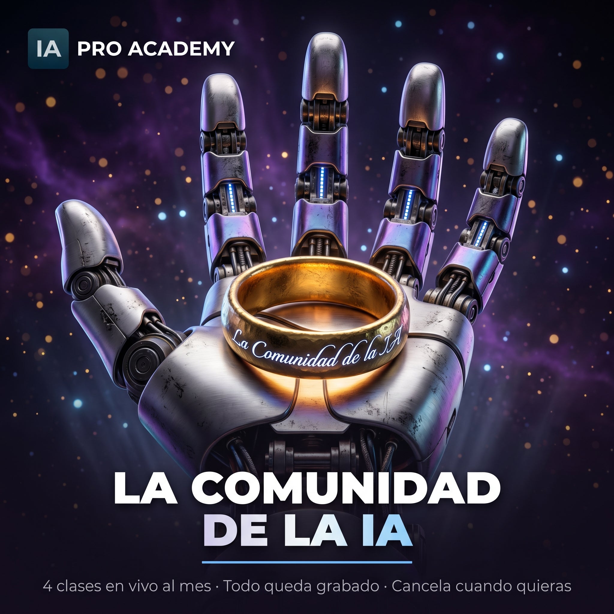 LA COMUNIDAD DE LA IA: PROXIMAMENTE